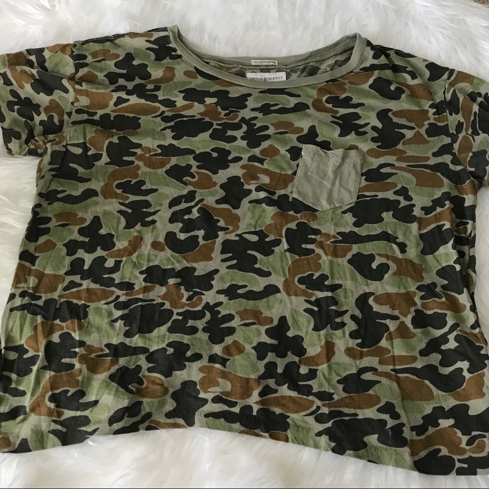 Ralph Lauren Denim & Supply semi cropped top